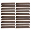 20Pcs Mini Doll Houses Wood Flooring Self-Adhesive Baby House Floor