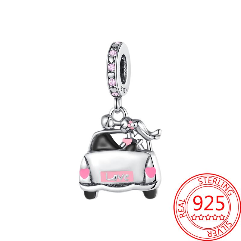 Children'S Pendant Copper Baby Pacifier Dangle Charm Fit Bracelet Necklaces Children'S Cute Jewelry Accessories