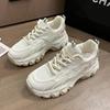 New Fashion Style Casual Sports Shoes Breathable Mesh Surface Women's Shoes Summer With Thick Sole Comfortable Athletic Footwear
