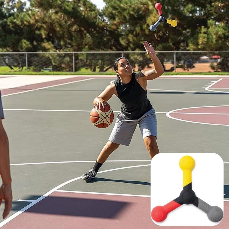 Treinador de Arremesso para Treinamento Reflexo Melhorando a Velocidade de Reação Treinador de Coordenação Olho-Mão Beisebol Basquete Jogo de Pegar ao Ar Livre