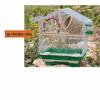 Luxury Home Villa Bird Cage for Small Parrots and Budgies - New Design with Embroidered Eye Pearl and Free Shipping.
