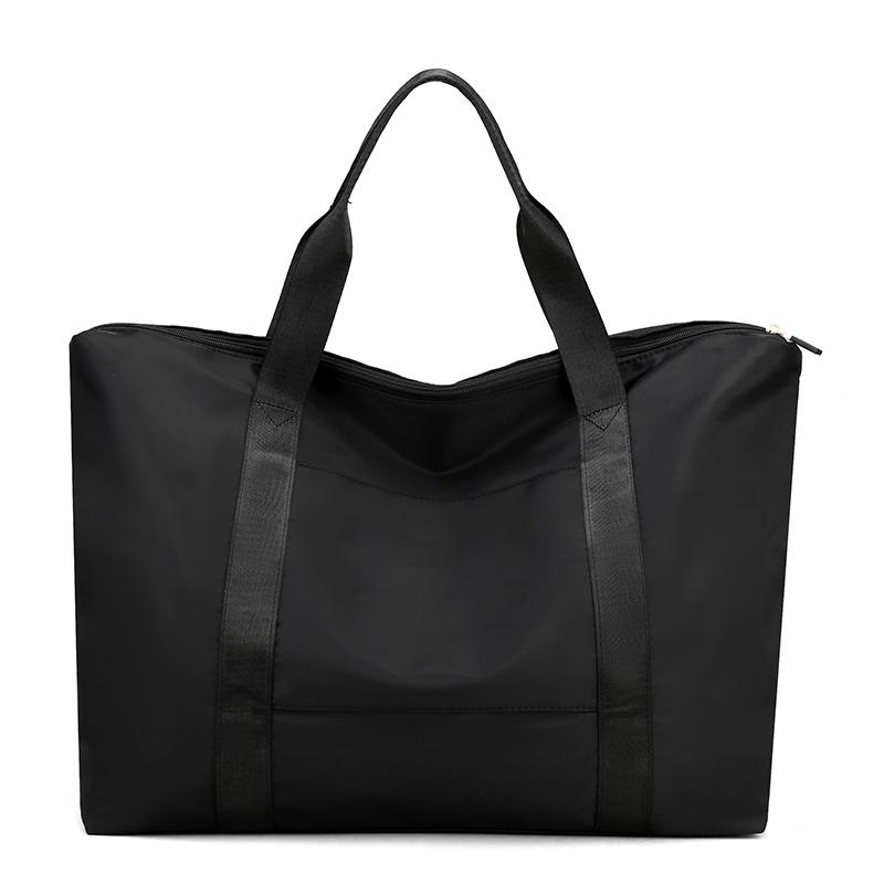 

Luxury Man Nyl Shoulder Bags Waterproof Casual Top-handle Bag Male Handbag Travel Tote Pocket Shoulder Bag чёрный