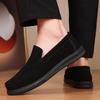 Fashion Handmade Cow Suede Leather Mens Shoes Casual Comfortable Man Slip on Leather Loafers Shoes Men Soft Sole Walking Shoes Moccasins