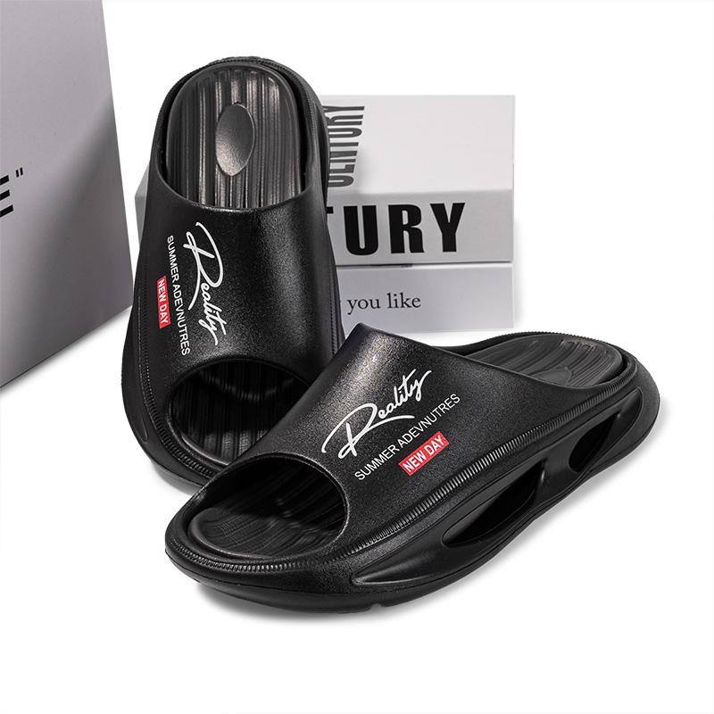 Men's Summer 2025 New Style EVA Slippers Home Use Casual Non-Slip Straight Design Sandals For Outer Wear man summer slippers