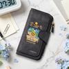 Vintage Beach Adventure Long Wallet Multi Card Holder Purse