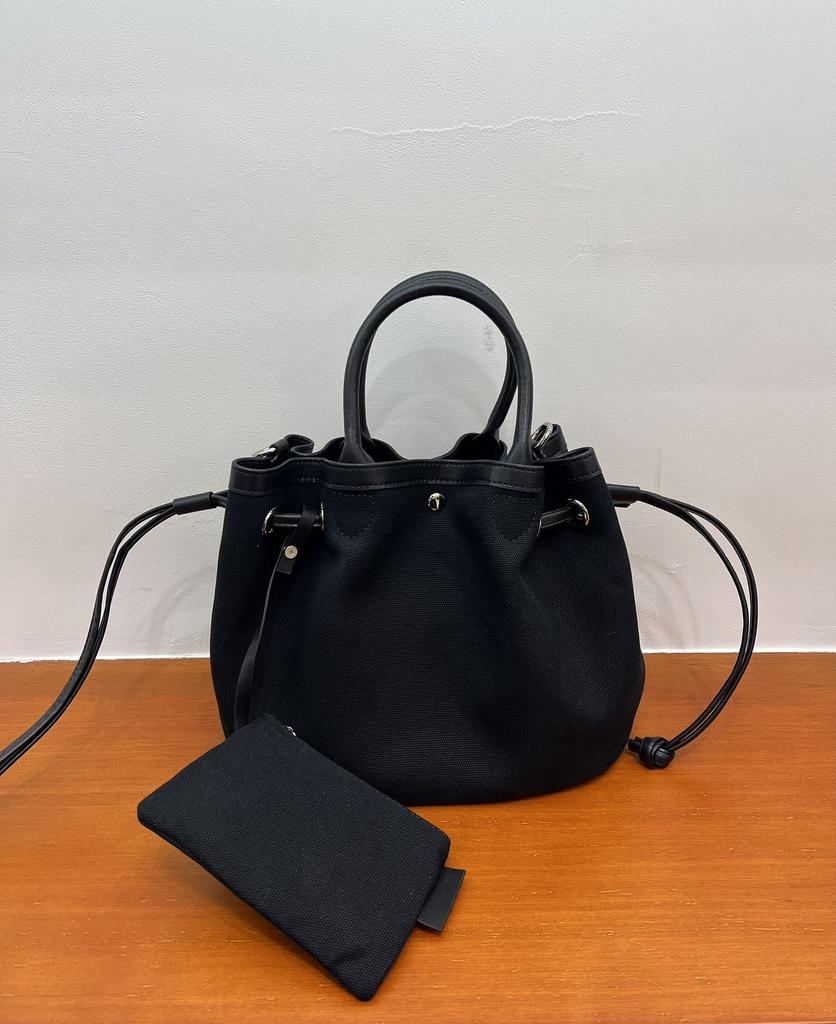 Australian Sheepskin Thickened Cotton Linen Small Tote Bag Casual Drawstring Australian Style Handbag Small Canvas Bag