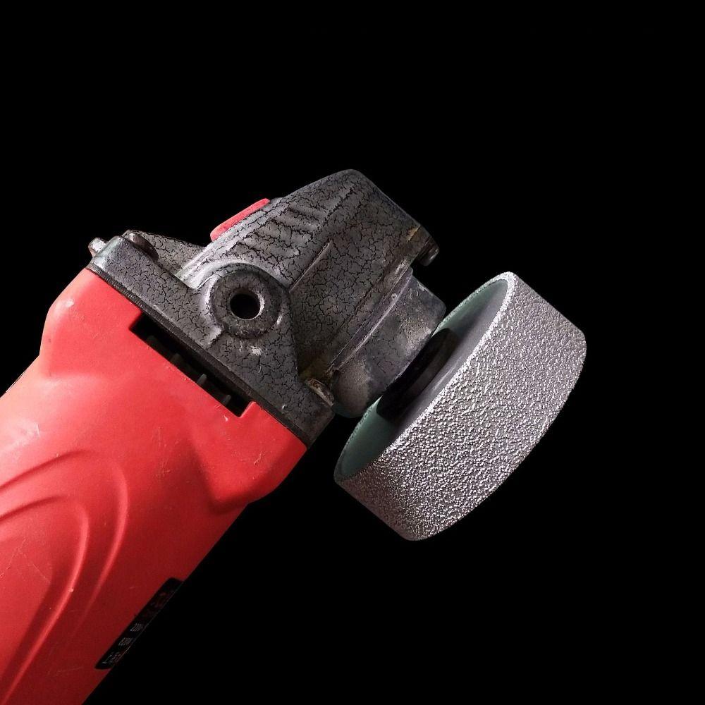Parallel Edge Grinding Head Vacuum Brazed Grinding Disc Lapidary Polishing Tool  Jewelry