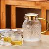 Elegant Borosilicate Glass Water Pitcher