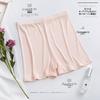 Tangge Women's Mid-Waist Mulberry Silk Boxer Briefs - Comfortable Silk Base Layer Panties