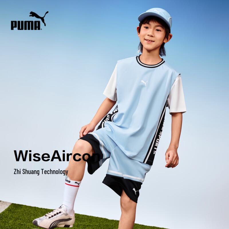 Летний комплект с коротким рукавом PUMA для мальчиков 2026 160cm