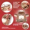 Ugears Dream Cabriolet Wooden Building Blocks DIY Puzzle Assembly Imagination Creativity Toy 70073 VM-05