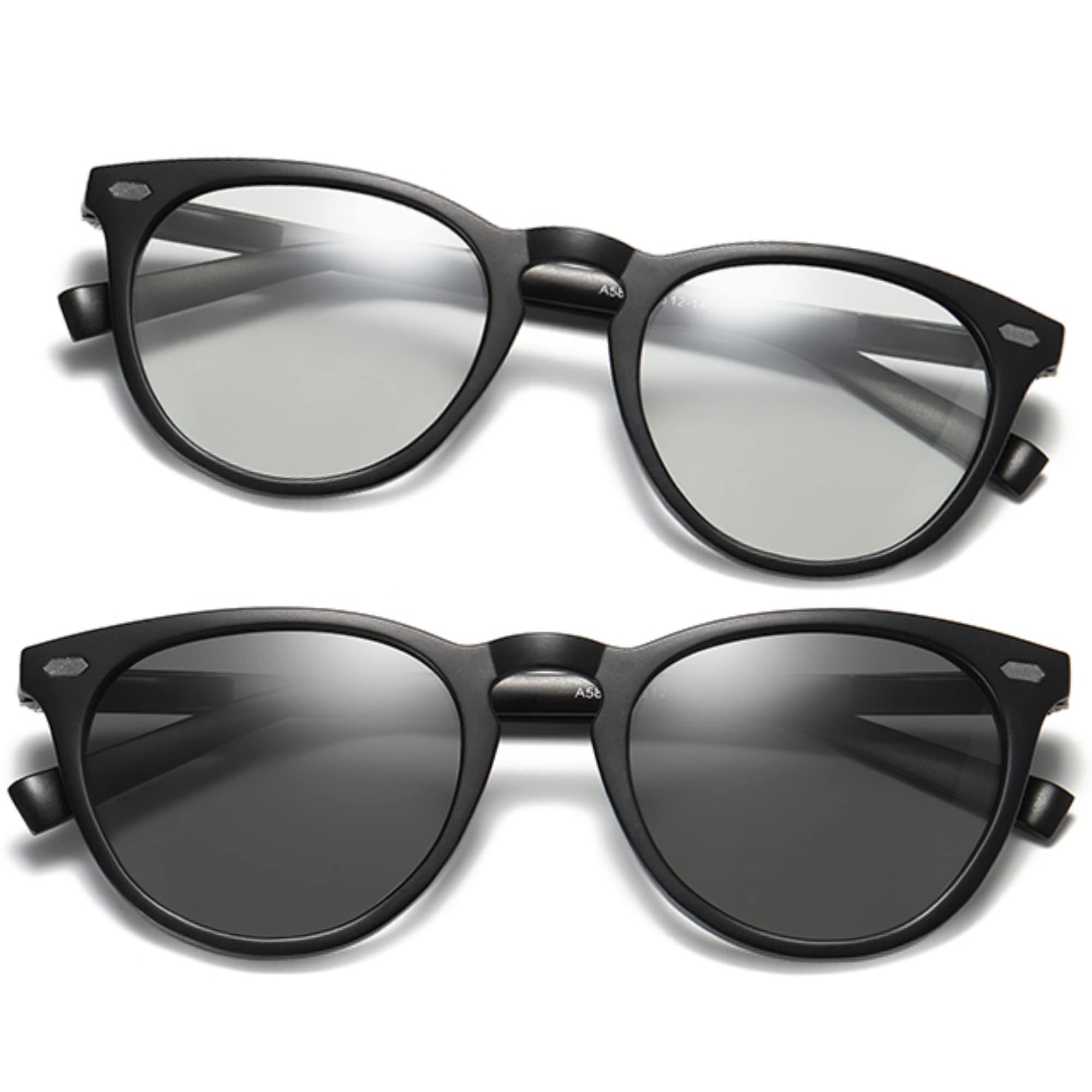 

SEA FREAK Photochromic Polarized Sunglasses with Automatic Lens Color Change for and UV Protection Men s Fishing, Driving, чёрный