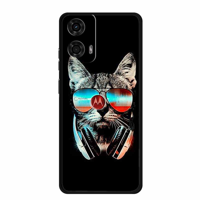 For Motorola G Stylus 5G 2024 Case TPU Animals Soft Silicone Phone Cases For Moto G Stylus 5G 2024 Wolf Protective Back Cover