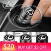 Crmvyh1 Emblems Car Cigarette Lighter DustProof Cover Decoration Protect Cap For ES RX NX LS UX LM LX GX LC RZ IS CT GS RC HS SC T