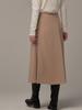 BEMUSE MANSION Kate Pleated Skirt - Beige