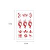 Body Hands Arm Leg Flowers Temporary Tattoo Fake Tattoo Forehead Tattoo Decals Body Art Stickers