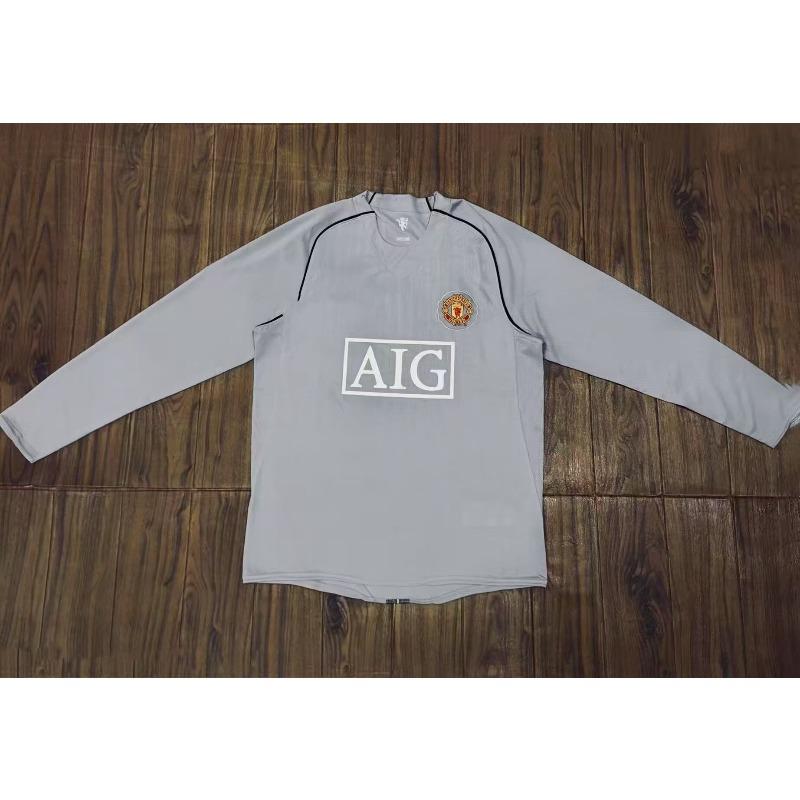 Source Direct Supply Retro Long-sleeved Jersey Real Madrid Barcelona Manchester United Juventus Liverpool Embroidery Sports Ball