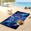 Asciugamano da Spiaggia Stampato Manchester City Asciugamano Morbido ad Asciugatura Rapida Coperta da Spiaggia Rettangolare Grande Portatile per Viaggio Piscina