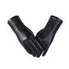 1Pair PU Touchscreen Gloves Touchscreen Windproof Gloves New Thermal Gloves  Winter Wear
