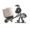 Roll Holder with Ant Design Decorative Toilet Paper Holder Lightweight PLA Paper Dispenser for Bathroom Accessory