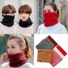 Soft Knitted Neck Warmer Winter Skating Running Warm Scarves Neck Gaiter Face Cover Thick Windproof Scarves Durable