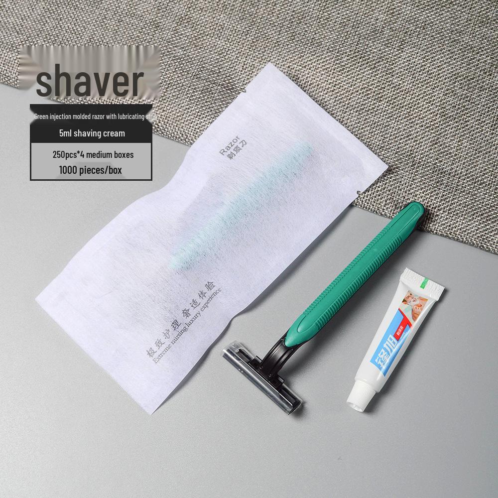 Disposable Hotel Razor & Shaving Knife for Bathhouse or Home Use