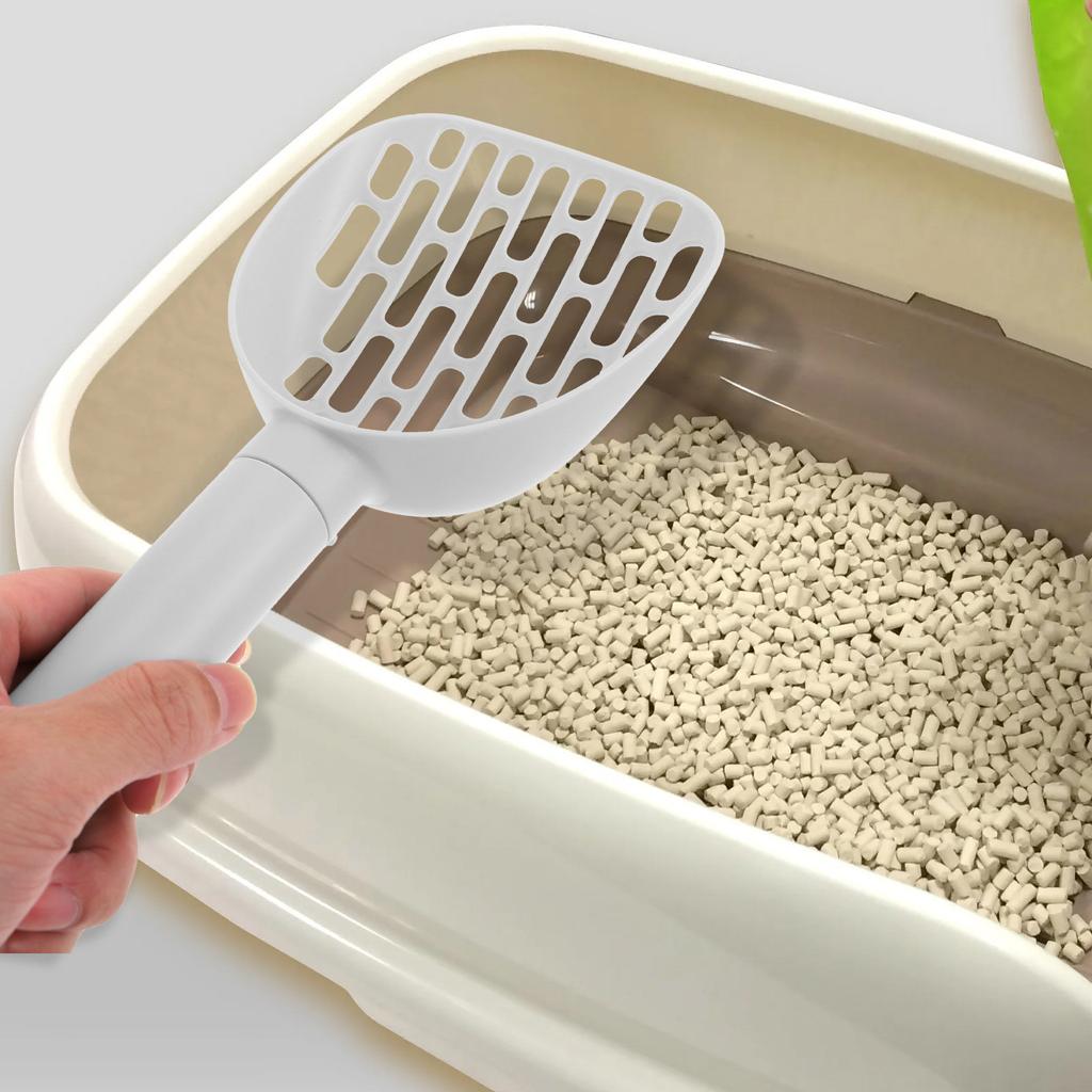 Multi-Function Cat Litter Scoop Large Capacity Comfortable Handle Efficient Sand Leakage Pet Cleaning Shovel Portable Household