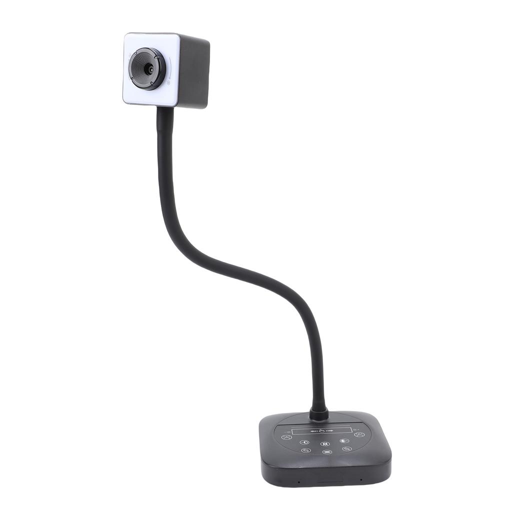 4K Document Camera with Autofocus, Built In Microphone, Three Level LED Fill Light, Plug and Play, Ideal for Online