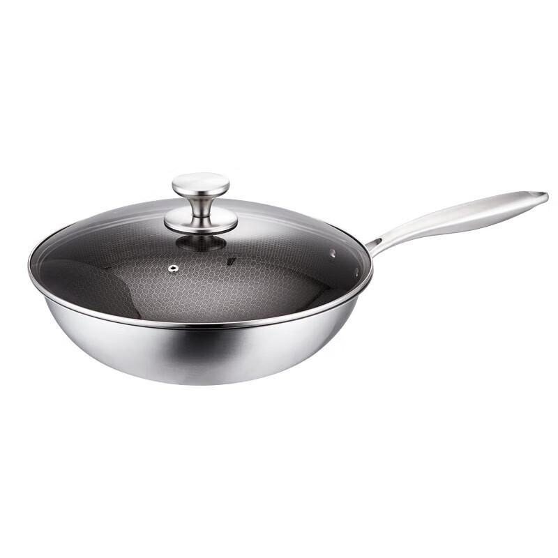 Yibo Legge Series 30cm Wrought Iron Non-Stick Wok & Frying Pan