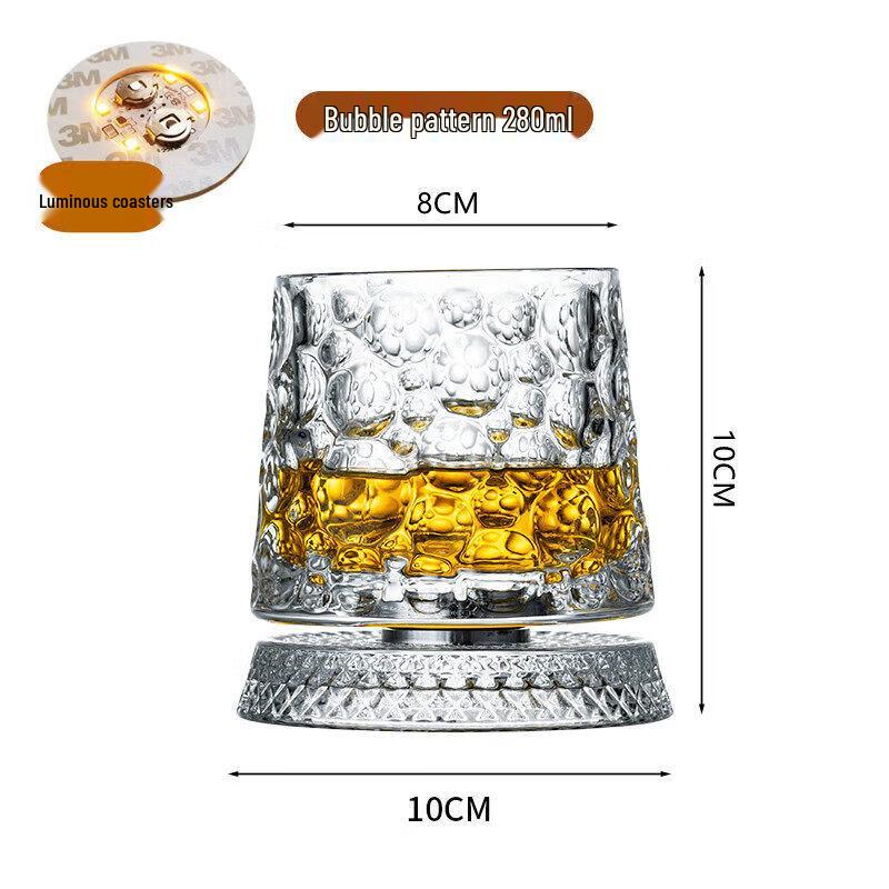 Qīwēi Handmade Rotating Crystal Spirit Glass
