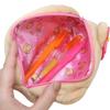 FACTORY Sanrio Plush Face Pen Pouch Hello T'S Kitty/Sunburn