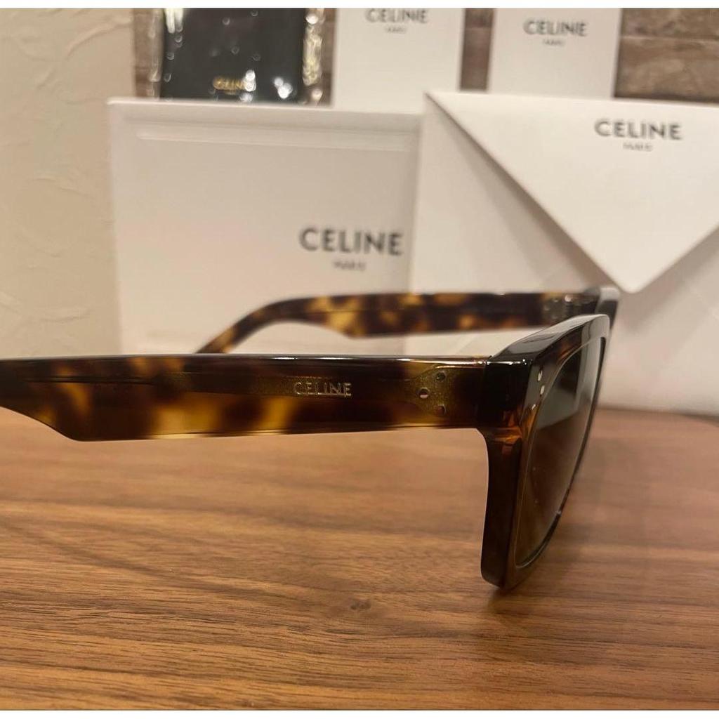 Used CELINE black frame 45 sunglasses