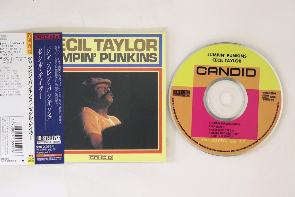 

CD CECIL TAYLOR ALL STARS - Jumpin Punkins TECW20596 CANDID 1999 Япония Obi Jazz б/у