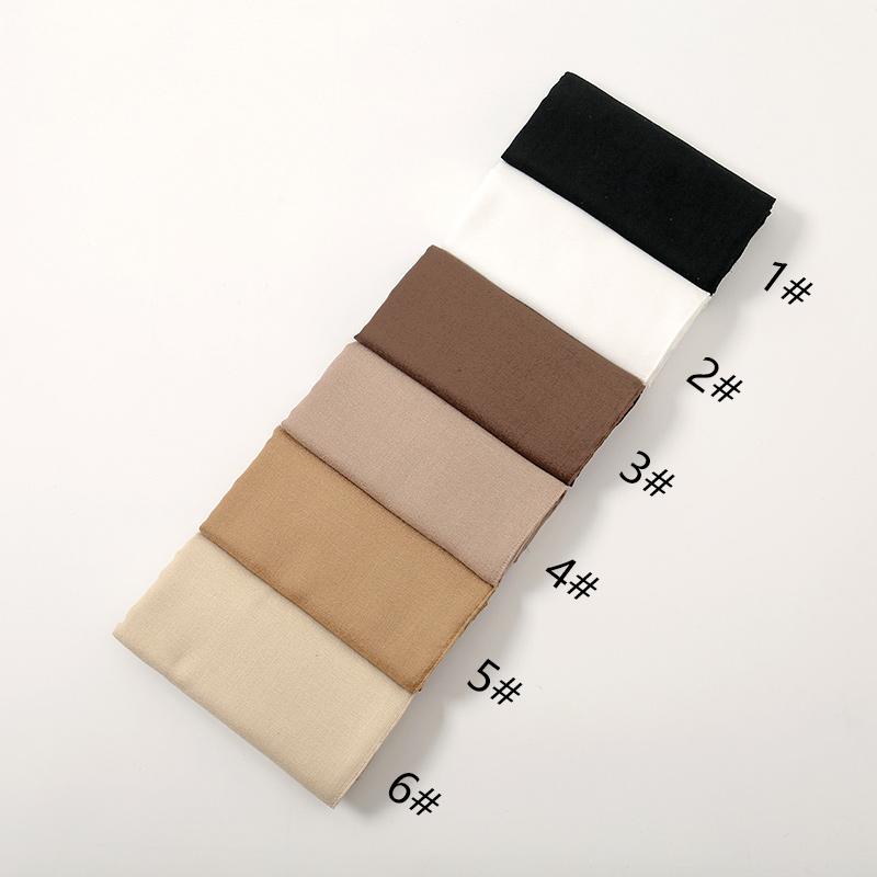 New Cotton Hijabs Scarf Solid Headscarf Wraps Big Size Plain Long Shawls Muslim Women Hijab Islamic Turban Headbands Foulard