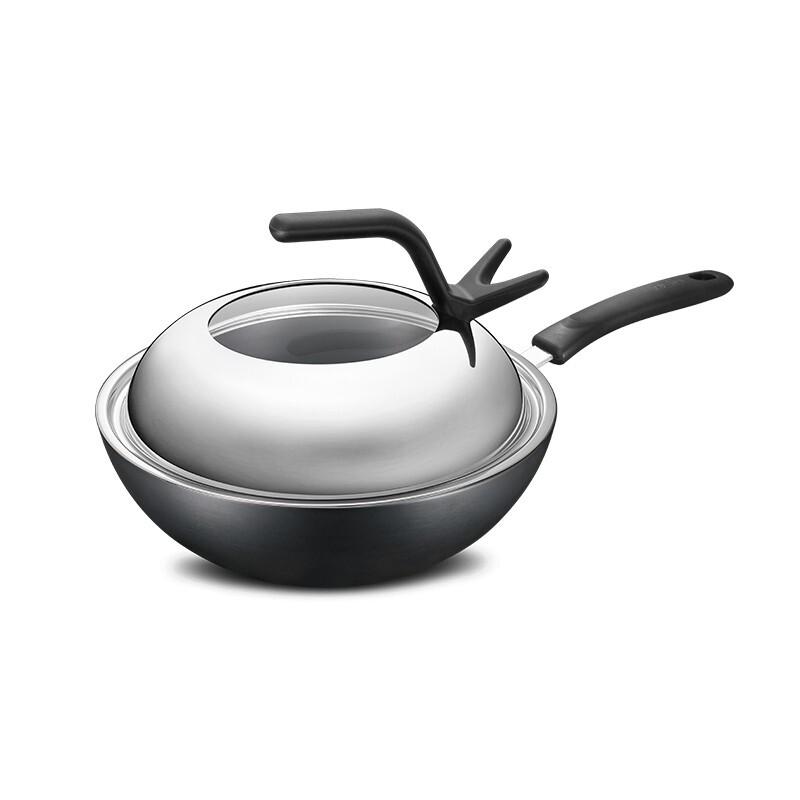 ASD Rust-Proof Wok with Standable Lid