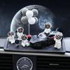 2025 Starry Sky Rabbit Car Ornament New Design Cute Popular Astronaut Car Dashboard Interior Decoration for Women