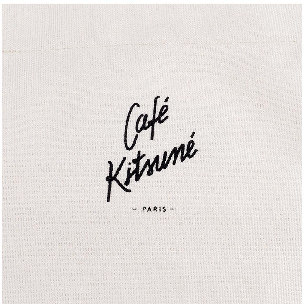 Maison Kitsun  Caf  Kitsun  Sac Tote Renard P709