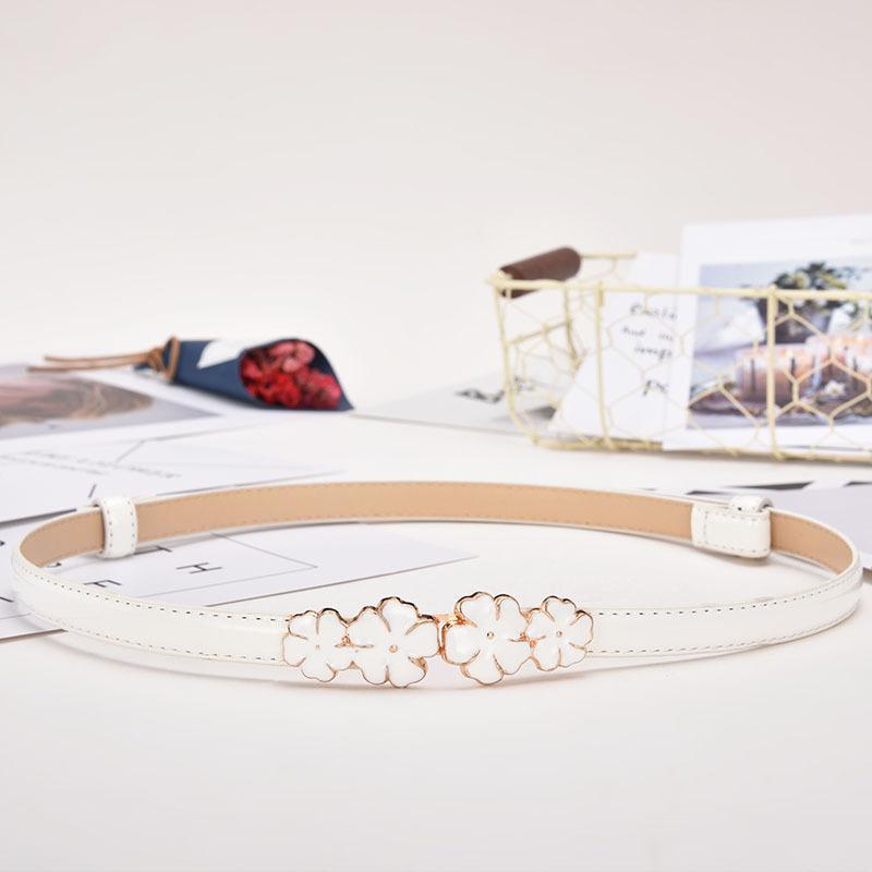 Belt Ladies Decorative Belt, Sweet Rhinestone Belt, Butterfly Pair Buckle With Belt Women