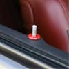 Car Door Lock Pin Ring Cover Trim Decoration For Dodge Challenger 2014- Red