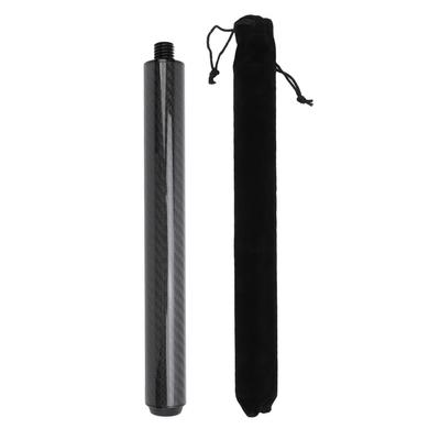Predĺženie na biliardovú palicu 10 palcové predlžovacie tyče z uhlíkových vlákien s zadnou zátkou pre