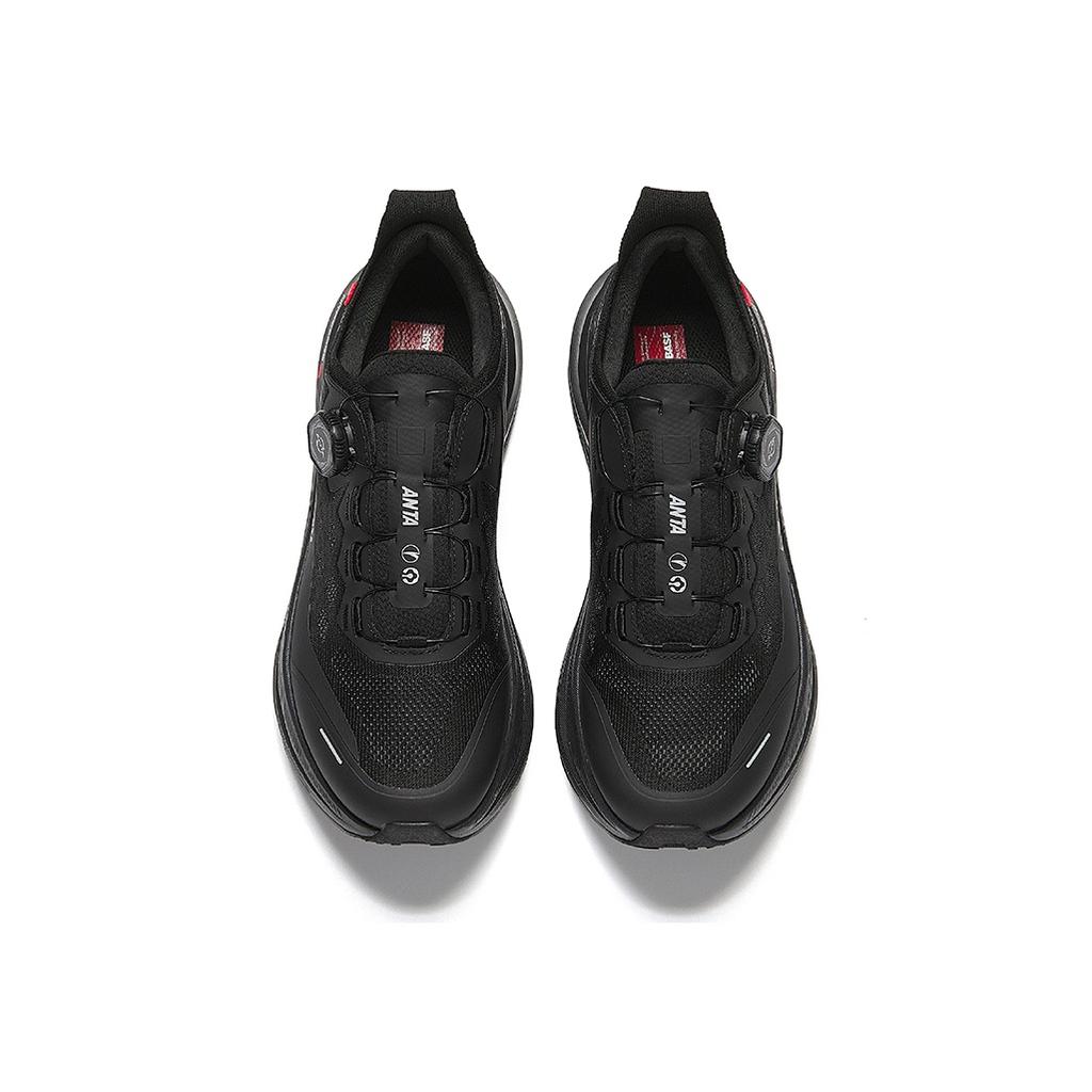 Anta Comfortable Breathable Low-Top Versatile Shock-Absorbing Durable Training Shoes Men Sneakers Basic-Black 112545502R-1