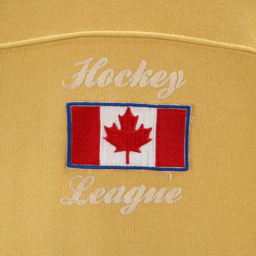 Kappa 90s Made in Italy Old Long sleeve sweat trainer 48 yellow Men's Used