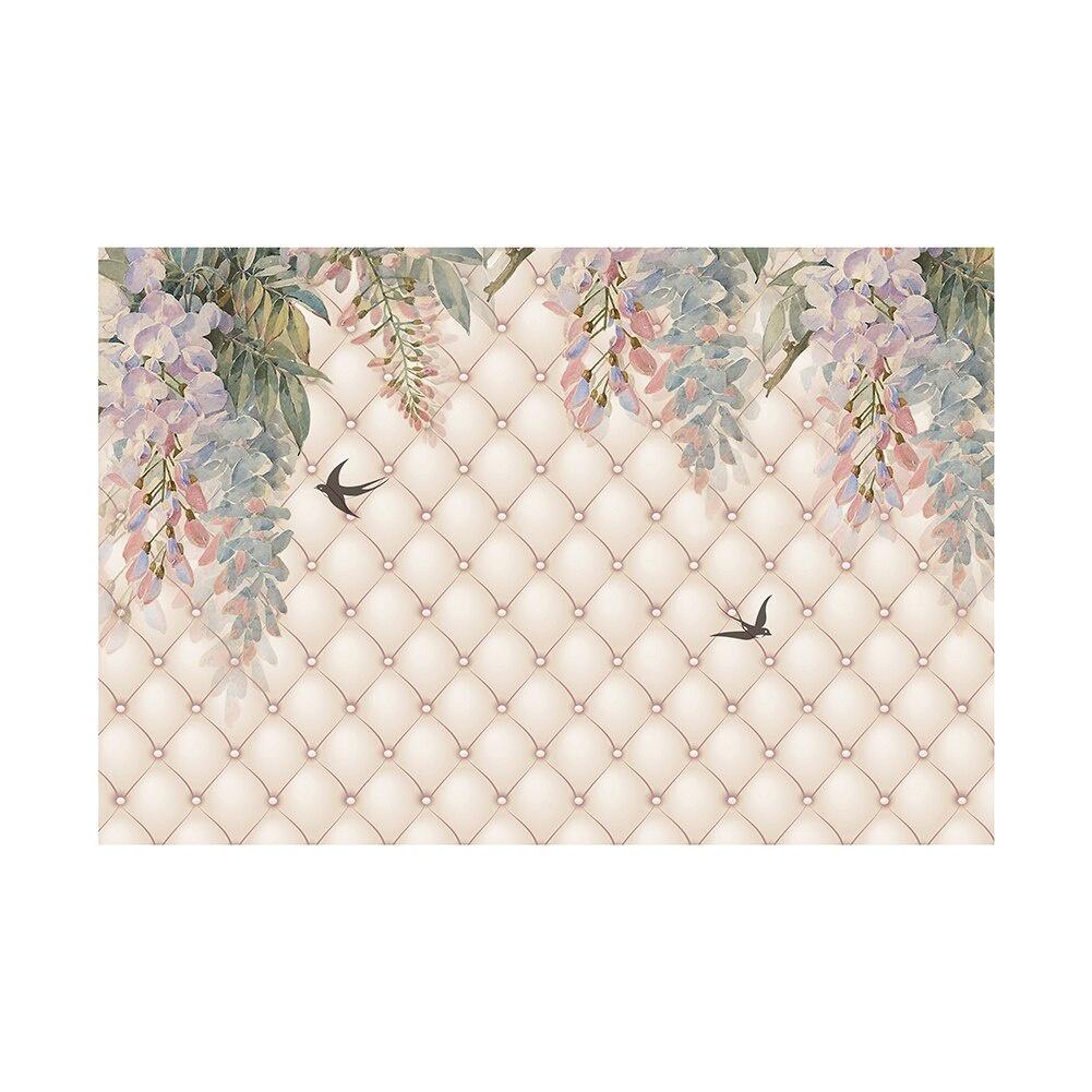 Floral Vine Wallpaper Backdrop,Romantic Ambiance Backdrop for Weddings,Spring/Summer Events,Flower Decor,Party Backdrop,Photo Gallery