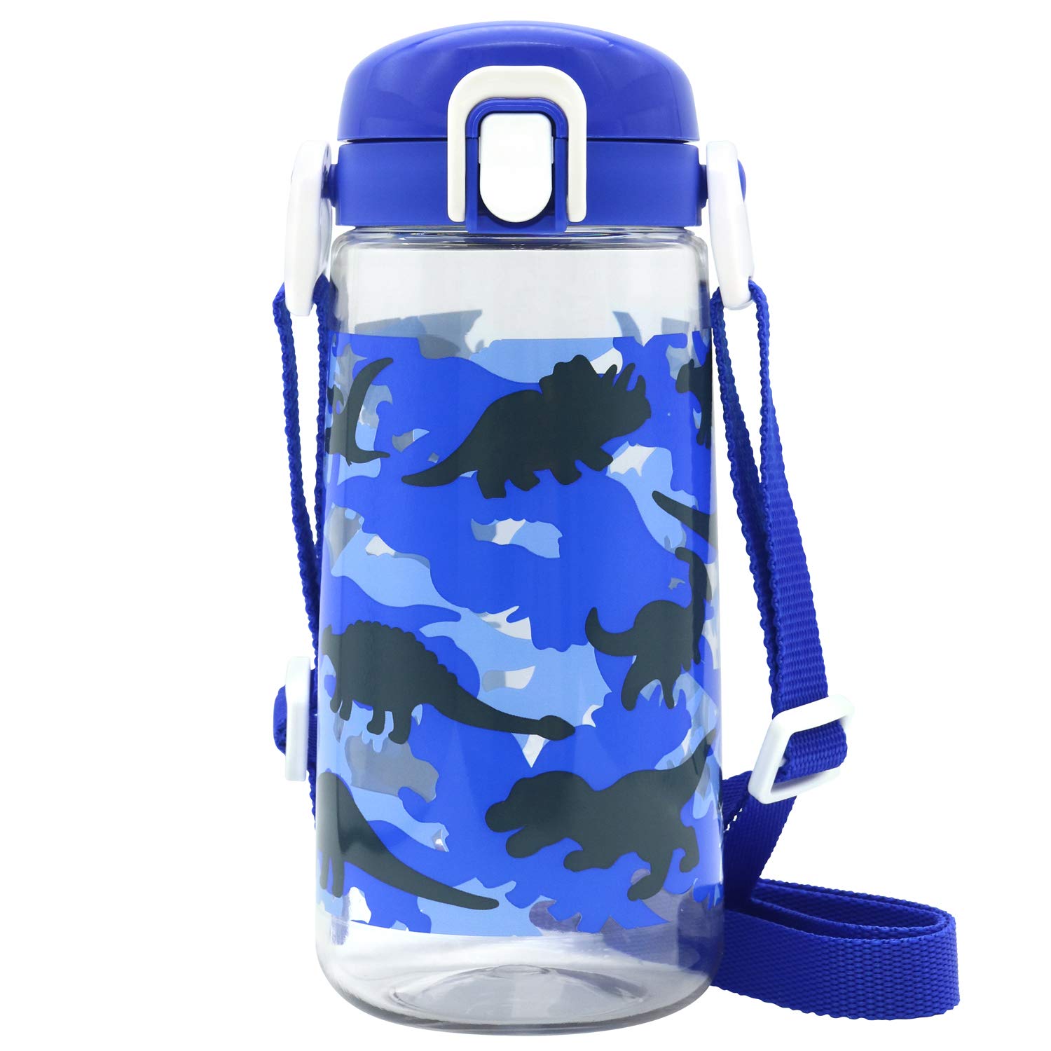 

LEC DREAM COLLECTION Clear Water Bottle, 450ml (Direct Drinking Type), Blue, A00097