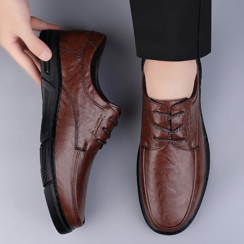 Тренд Роскошный Бренд Теплые Плюшевые Мужские Лоферы Повседневная Деловая Удобная — фото 3