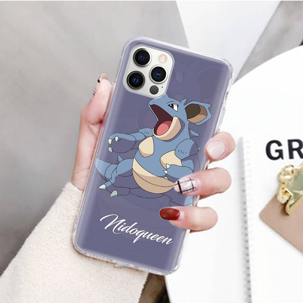 JP40 Pokemon Transparent Case for Samsung A04 A14 A23 M33 M53 Realme 10 9 C35 C55 VIVO Y02 X80 Infinix Hot 30 Note 11 Tecno Spark 8P Pro