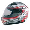 TNK Kogyo Speed Pit Kids Full Face 51078 ZK-1 Red/Silver (54-56)