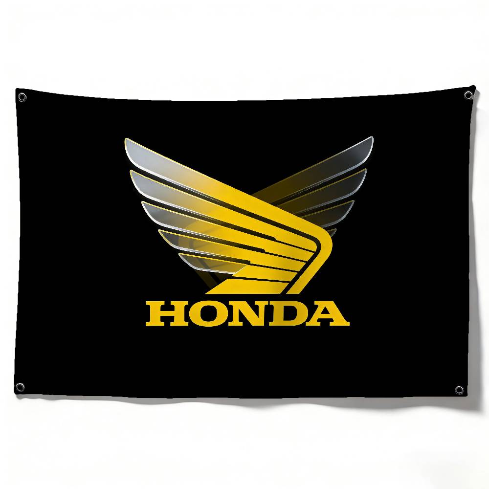

Motorcycle For HONDA Decorative Flag Waterproof Fade Resistant Polyester Indoor Outdoor Hanging Flag (as the picture,50x70cm)