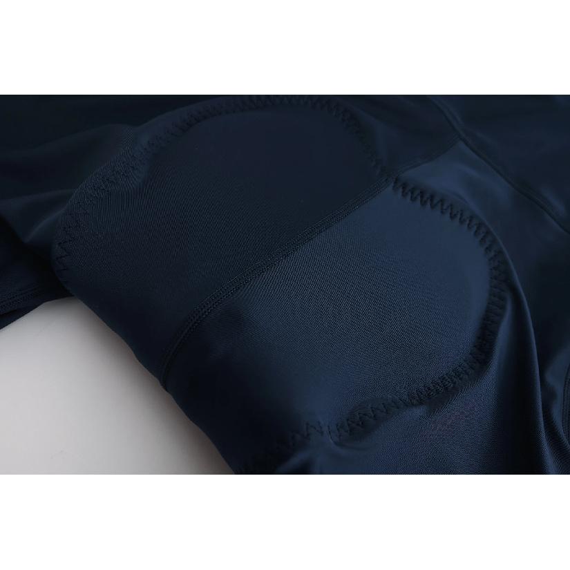 Calças de Ciclismo 3/4 Verão Anti-UV Alta Qualidade Almofada de Gel Calças Bib de Bicicleta 3/4 Preto Sólido/Verde Militar/Azul Marinho Primavera Calças de Ciclismo Knicker
