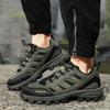 Fashion Shoes For Men Hiking Outdoor Leather Casual Sneakers Walking Climbing Water Proof Wear-resistant Anti-slip New Men's Sport Shoe